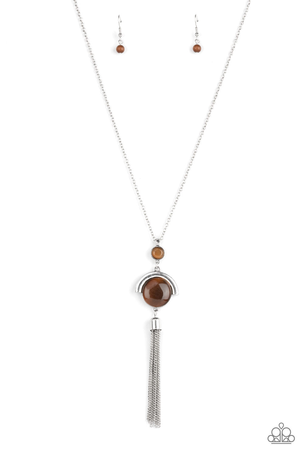 Paparazzi Necklaces - Lavishly Lucid - Brown