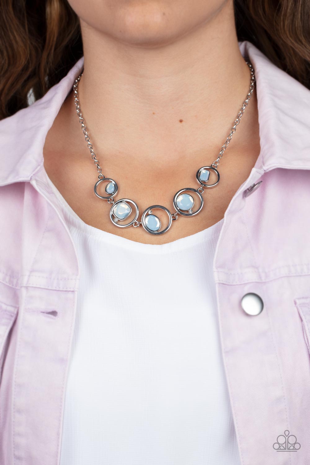 Paparazzi Necklaces - Big Night Out - White