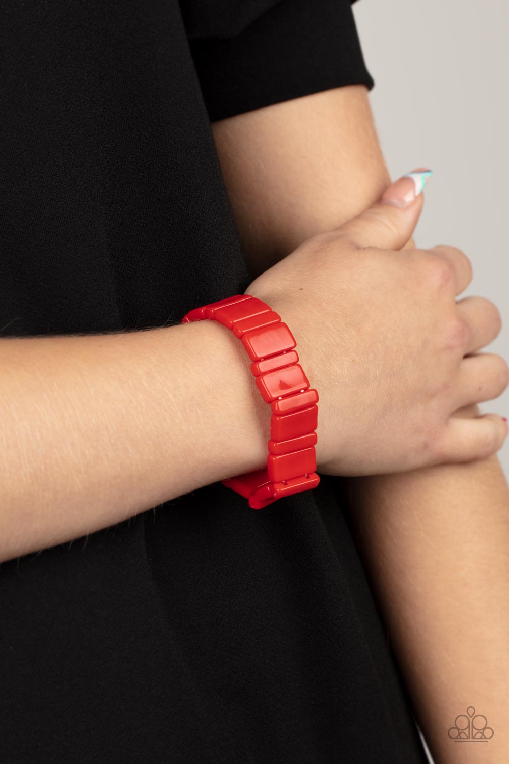 Paparazzi Bracelets - In Plain Sightseer - Red