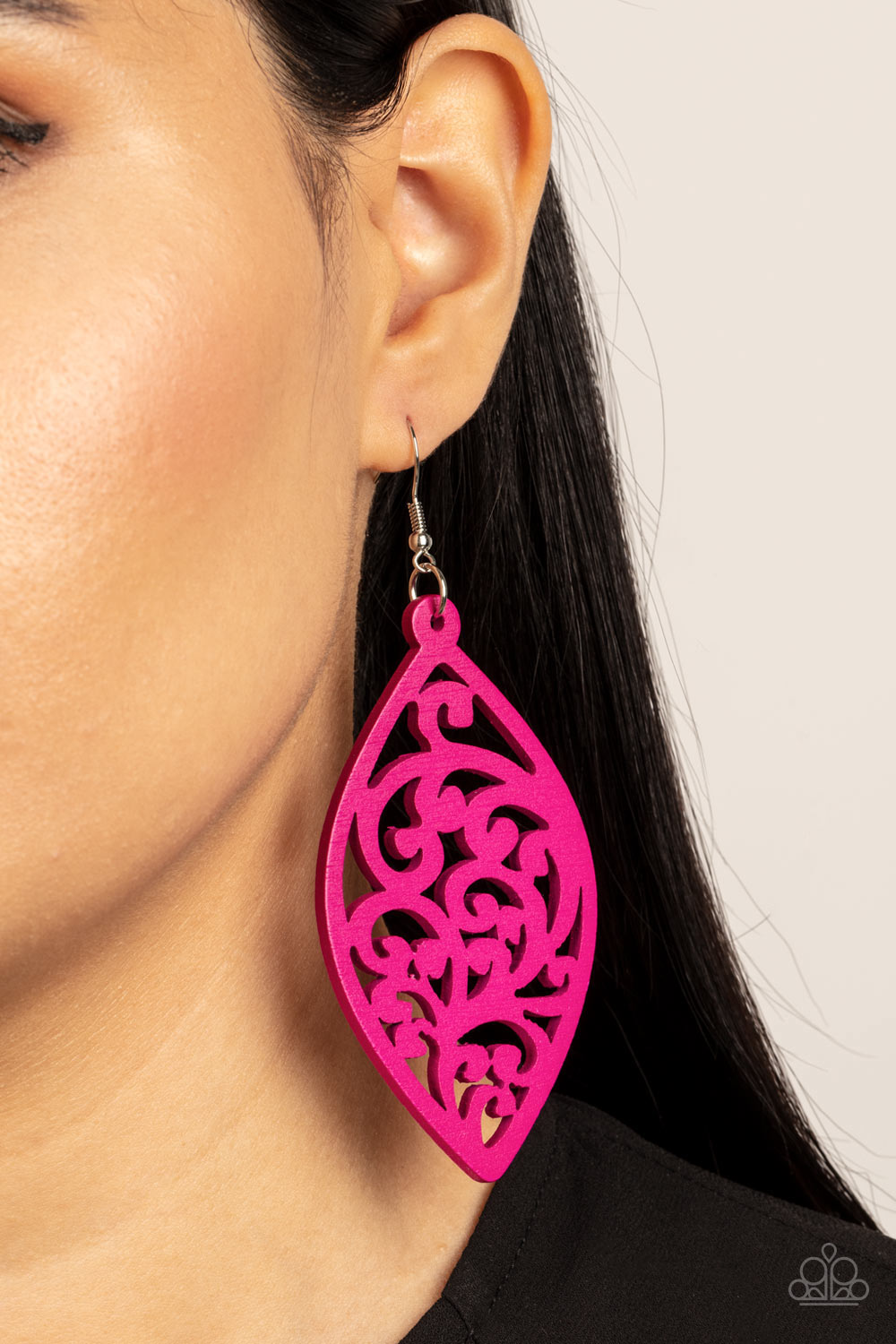 Paparazzi Earrings - Coral Garden - Pink