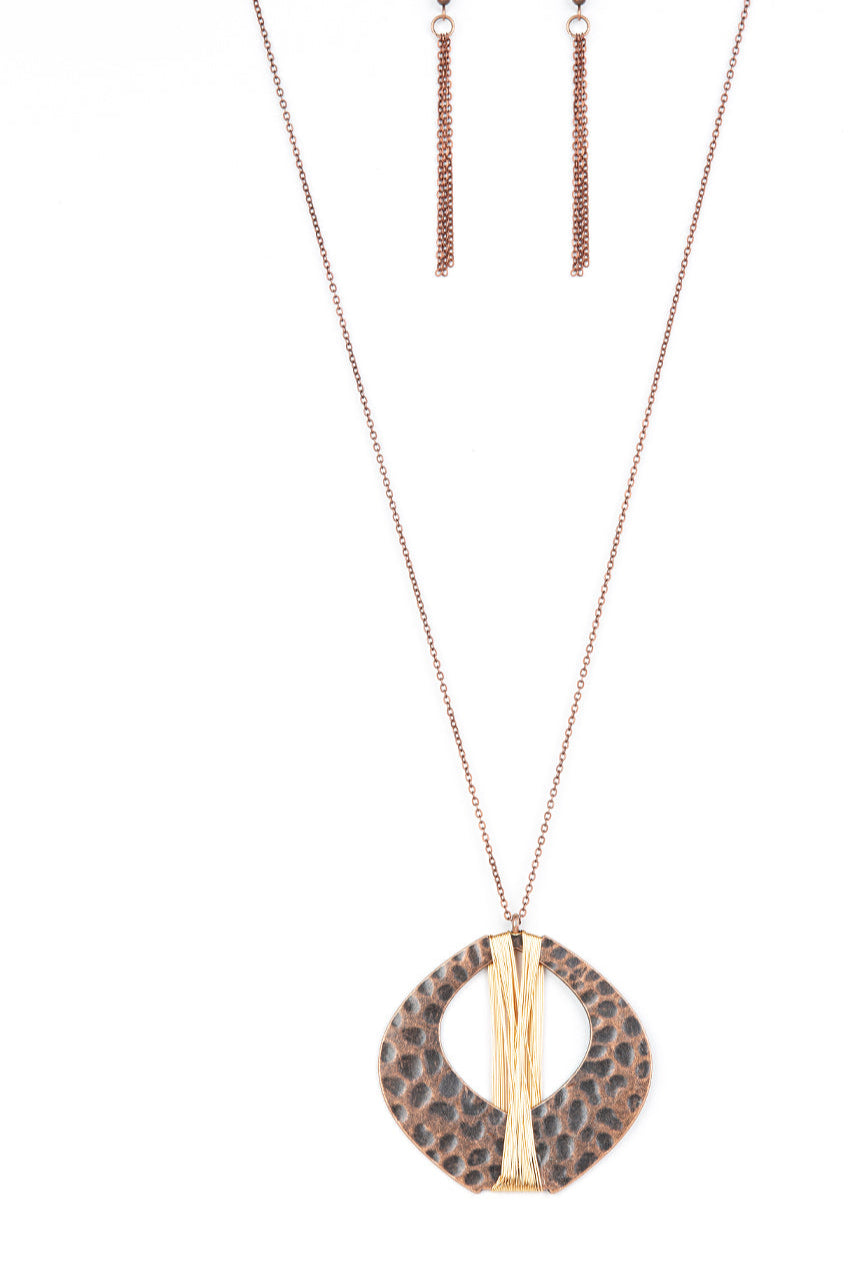 Paparazzi Necklaces - State of the Artisan - Copper