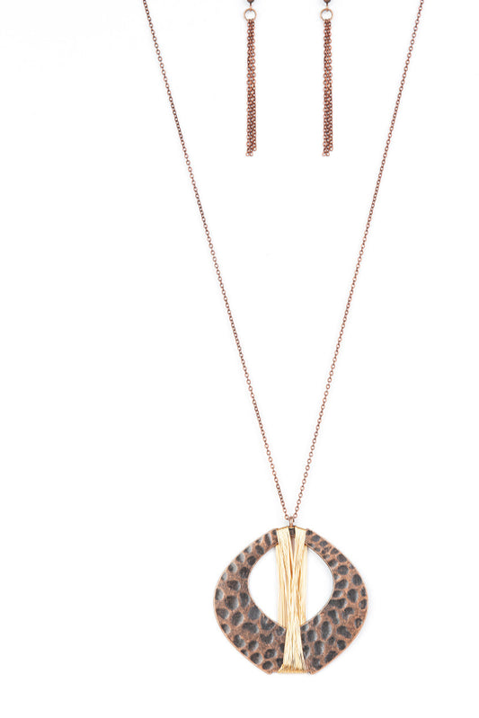 Paparazzi Necklaces - State of the Artisan - Copper