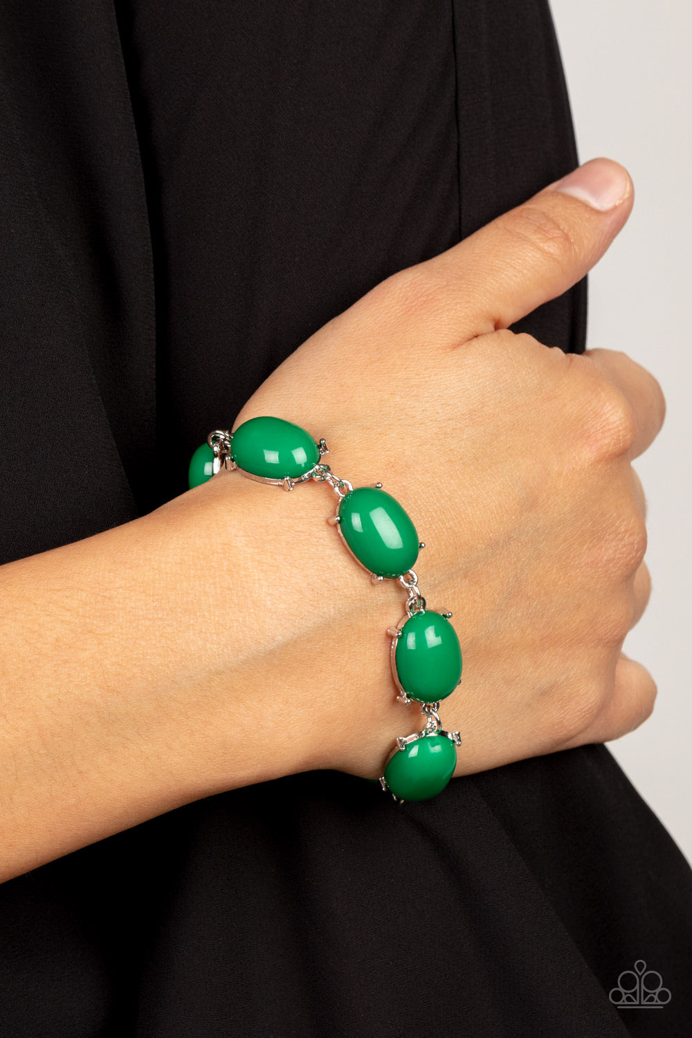Paparazzi Bracelets - Confidently Colorful - Green