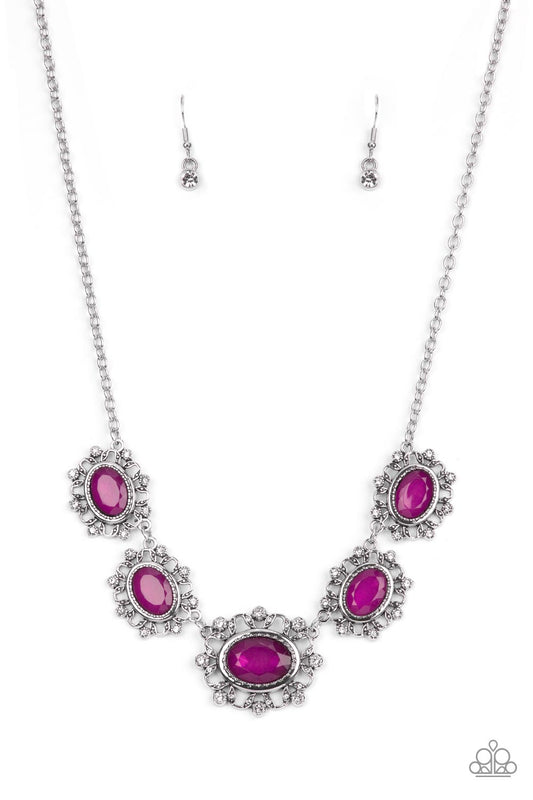 Paparazzi Necklaces - Meadow Wedding - Purple