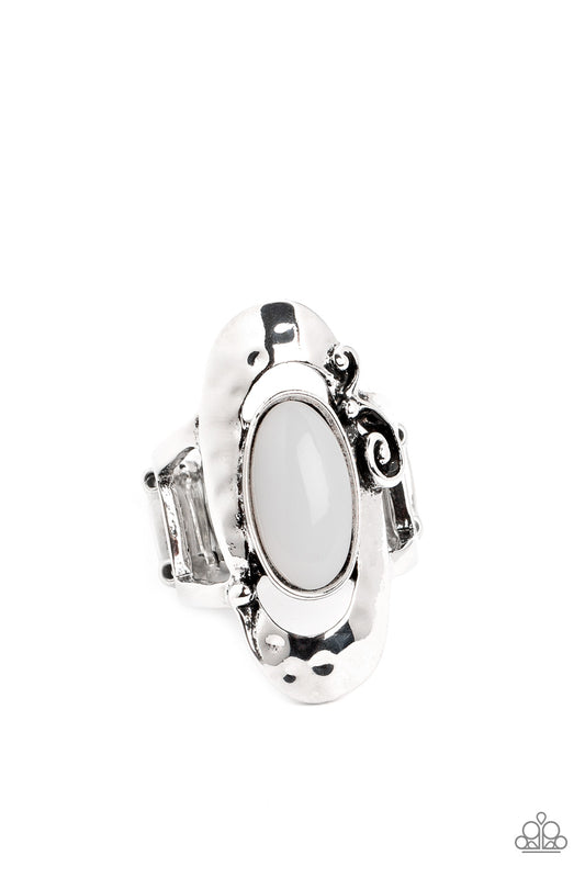 Paparazzi Rings - Garden Oasis - White