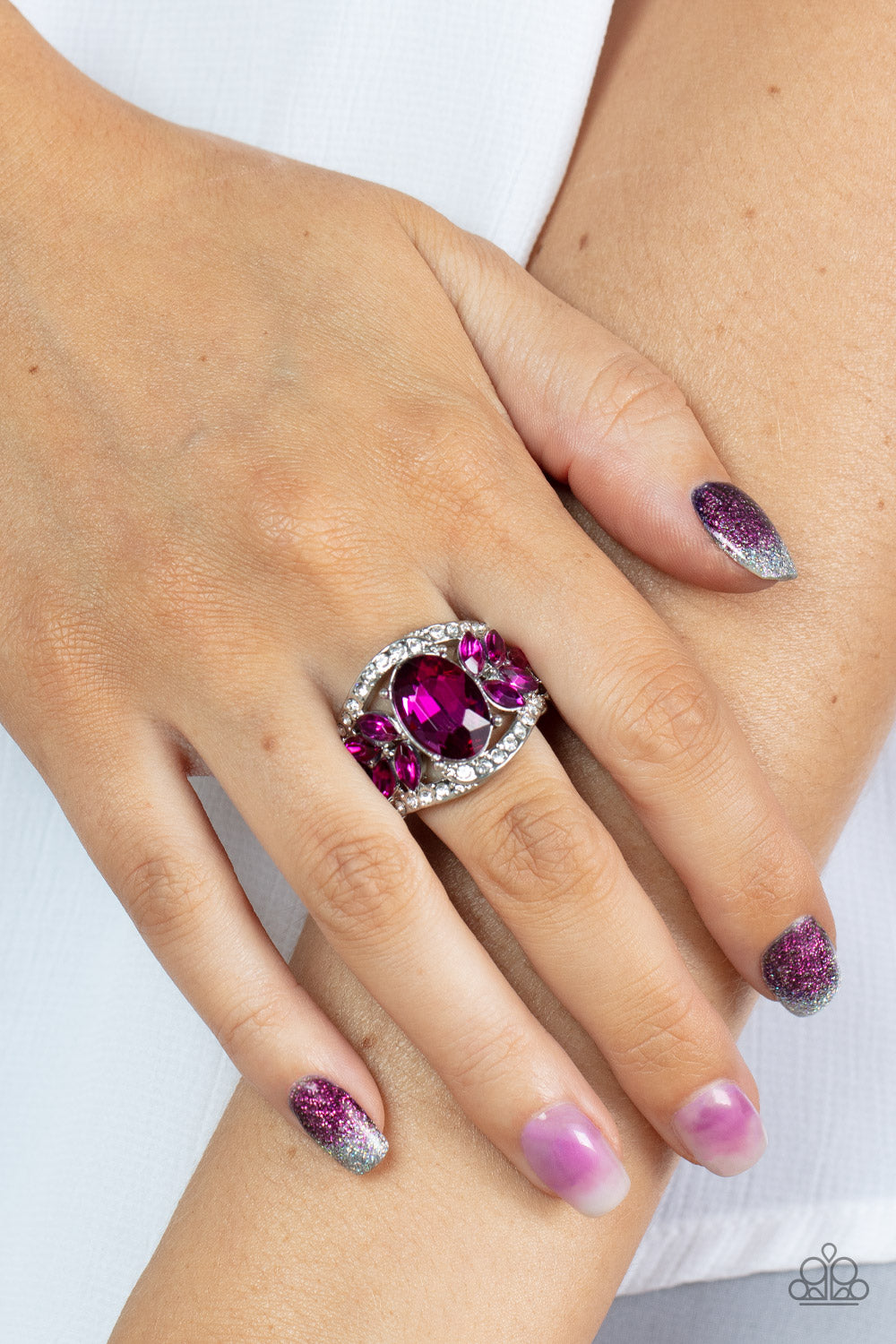 Paparazzi Rings - Cosmic Clique - Pink