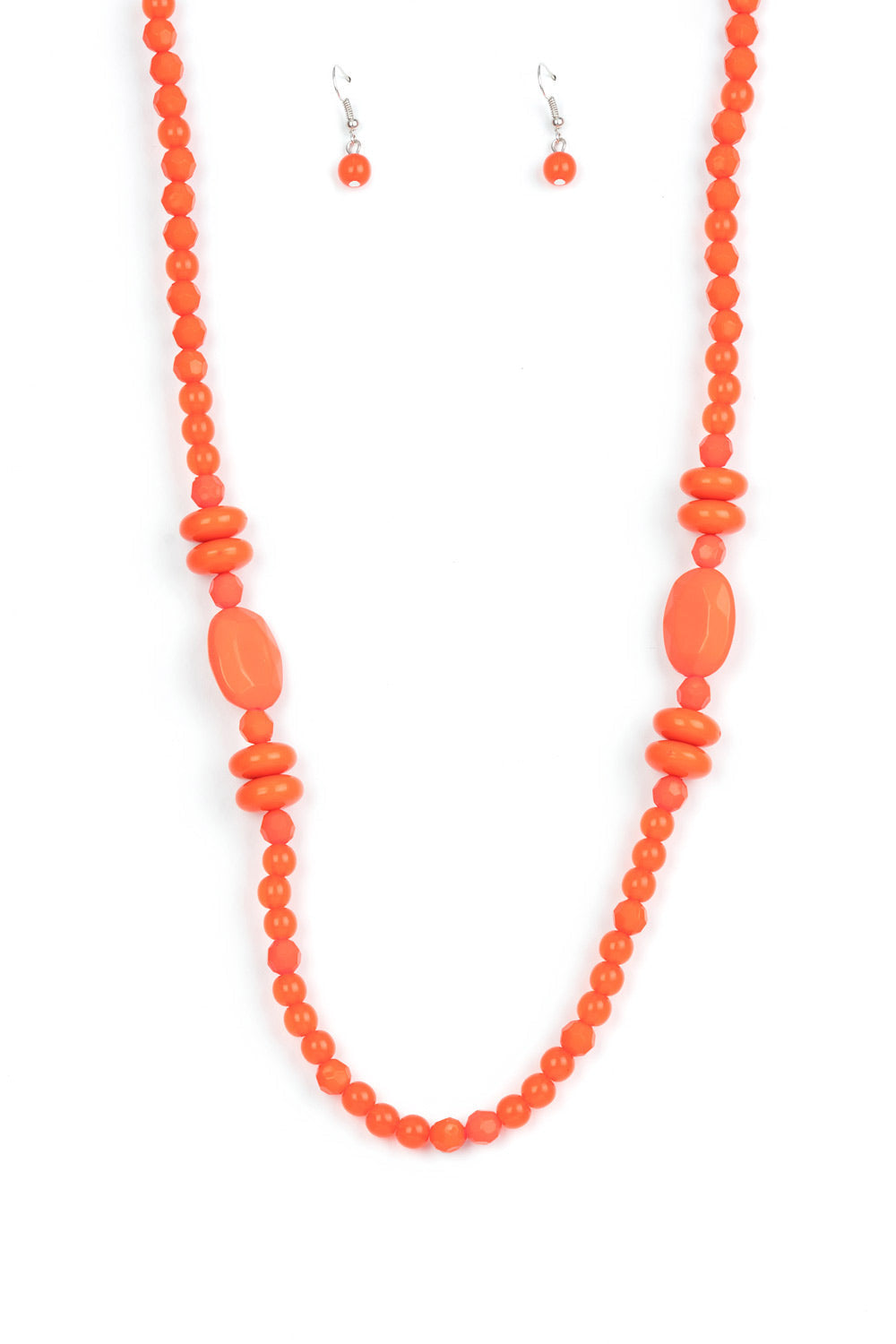 Paparazzi Necklaces - Tropical Tourist - Orange