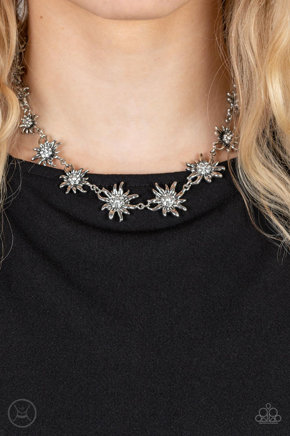 Paparazzi Necklaces - Get Up and Grow - White