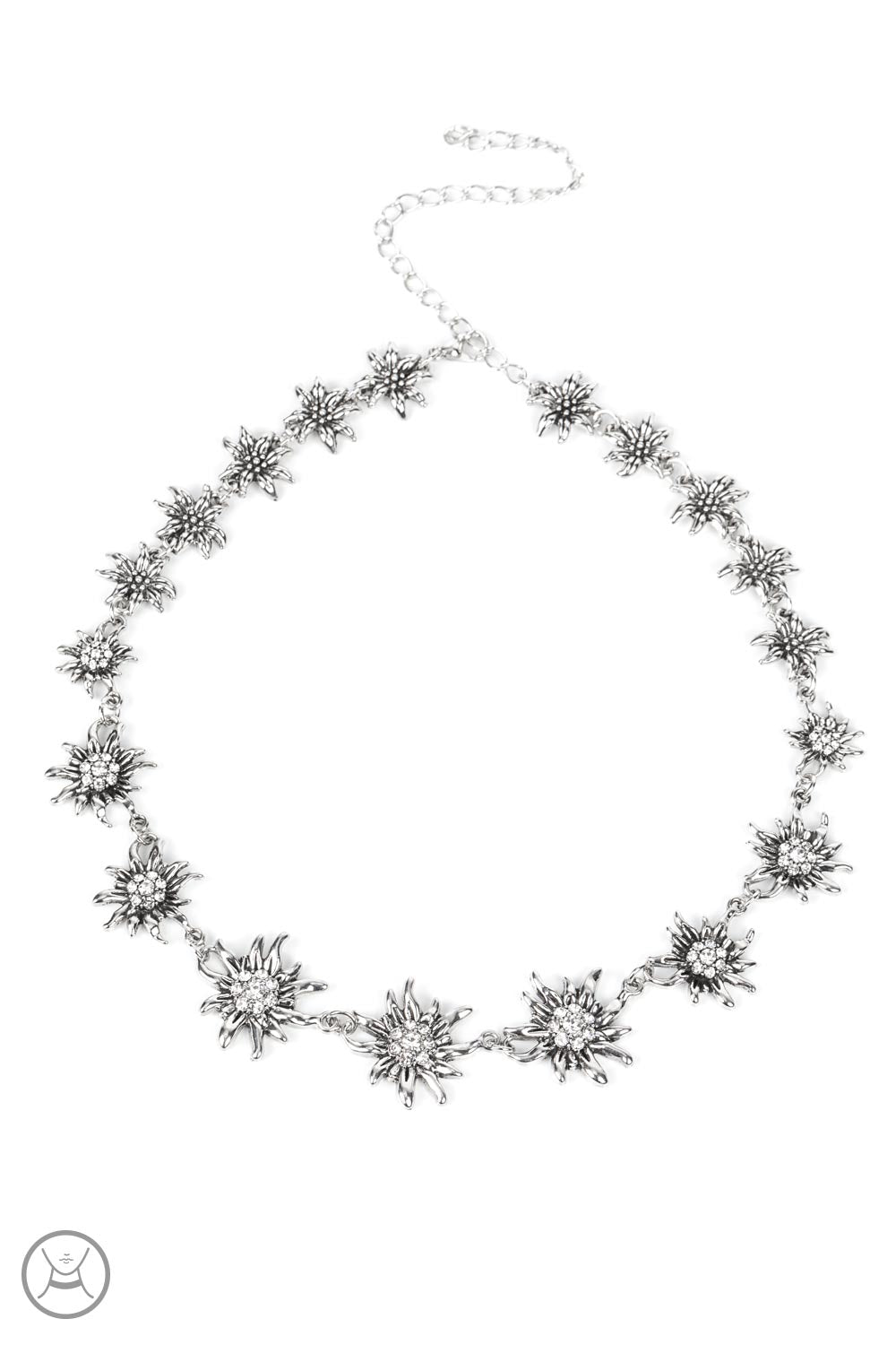 Paparazzi Necklaces - Get Up and Grow - White