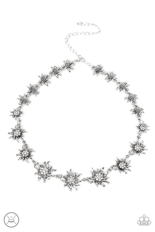 Paparazzi Necklaces - Get Up and Grow - White