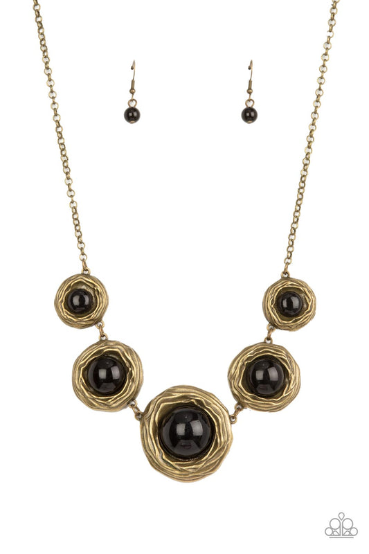 Paparazzi Necklaces - The Next Nest Thing - Brass