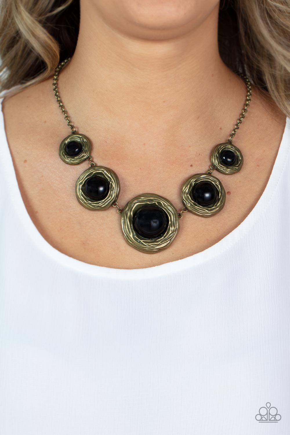 Paparazzi Necklaces - The Next Nest Thing - Brass