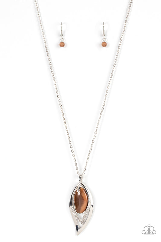 Paparazzi Necklaces - Magical Meadow - Brown