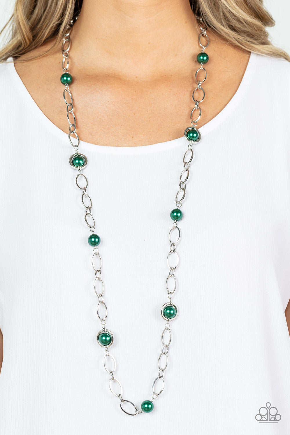 Paparazzi You Dropped This Green Necklace | CarasShop.com