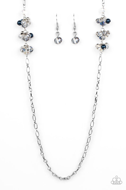 Paparazzi Necklaces - Poshly Parisian - Blue