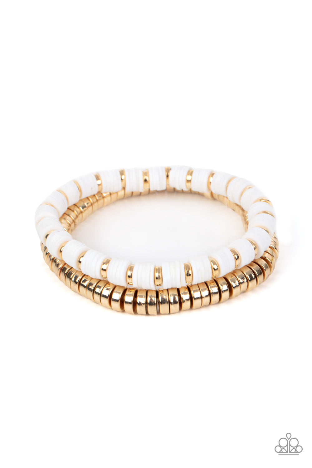 Paparazzi Bracelets - Catalina Marina - White
