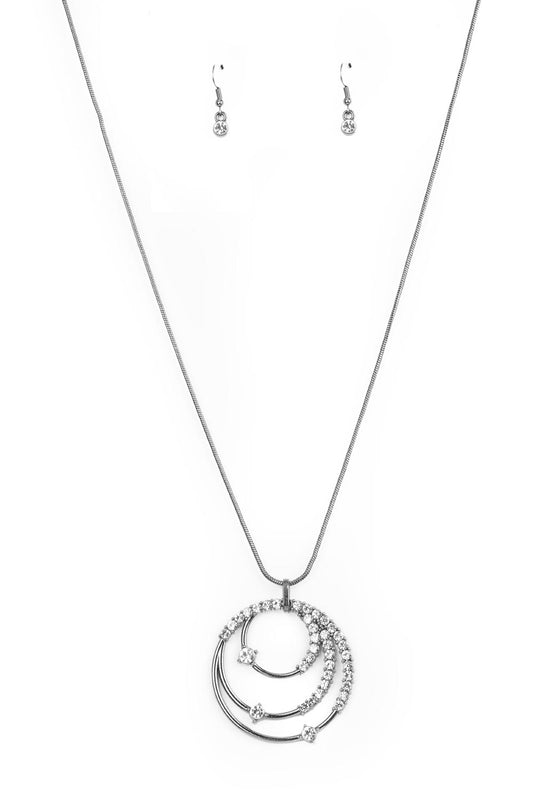 Paparazzi Necklaces - Ecliptic Elegance - Black