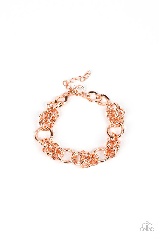 Paparazzi Bracelets - Big City Chic - Copper