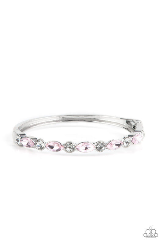 Paparazzi Bracelets - Petitely Powerhouse - Pink