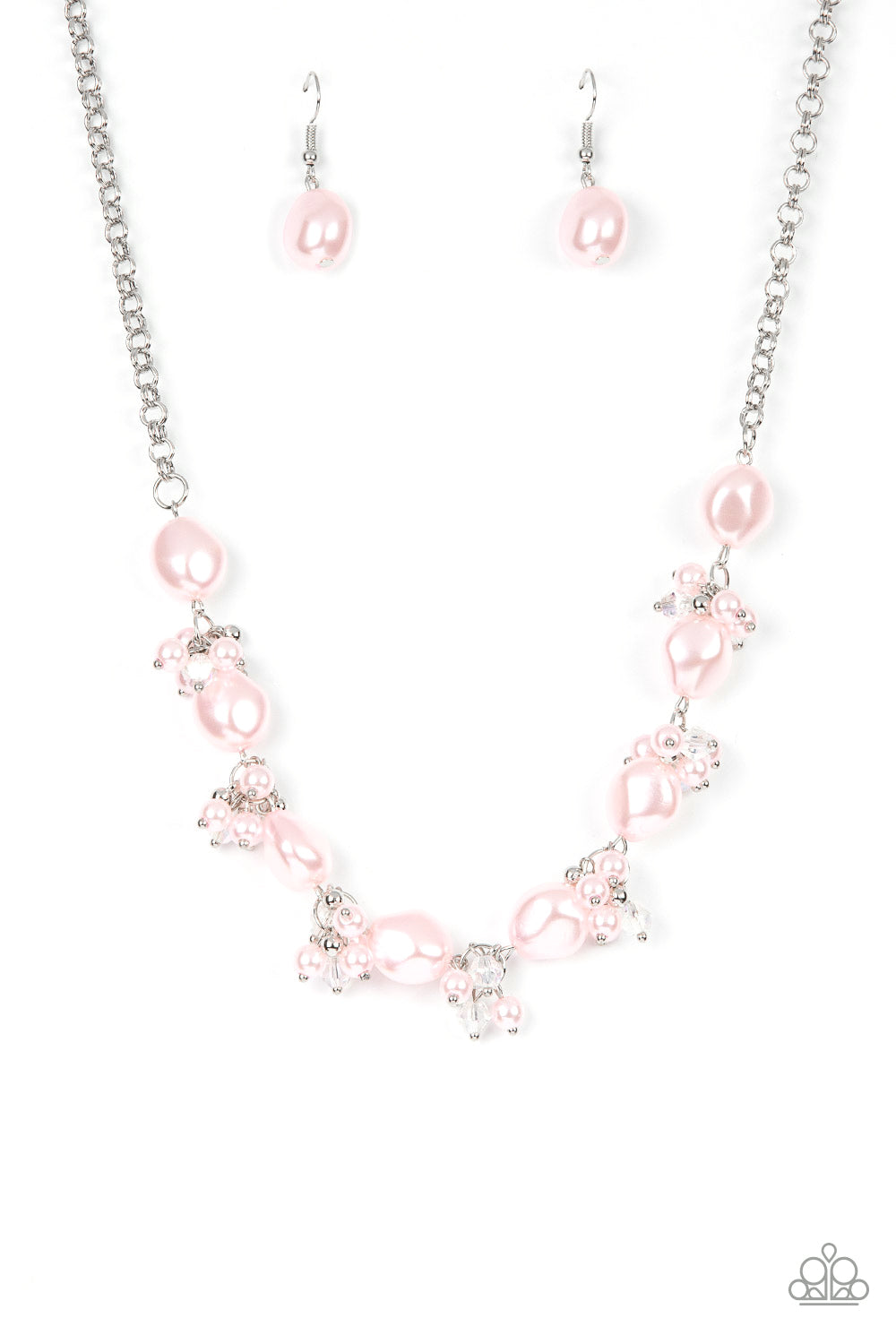 Paparazzi Necklaces - Rolling with the Brunches - Pink