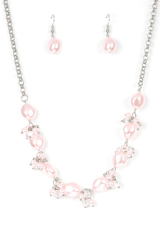 Paparazzi Necklaces - Rolling with the Brunches - Pink