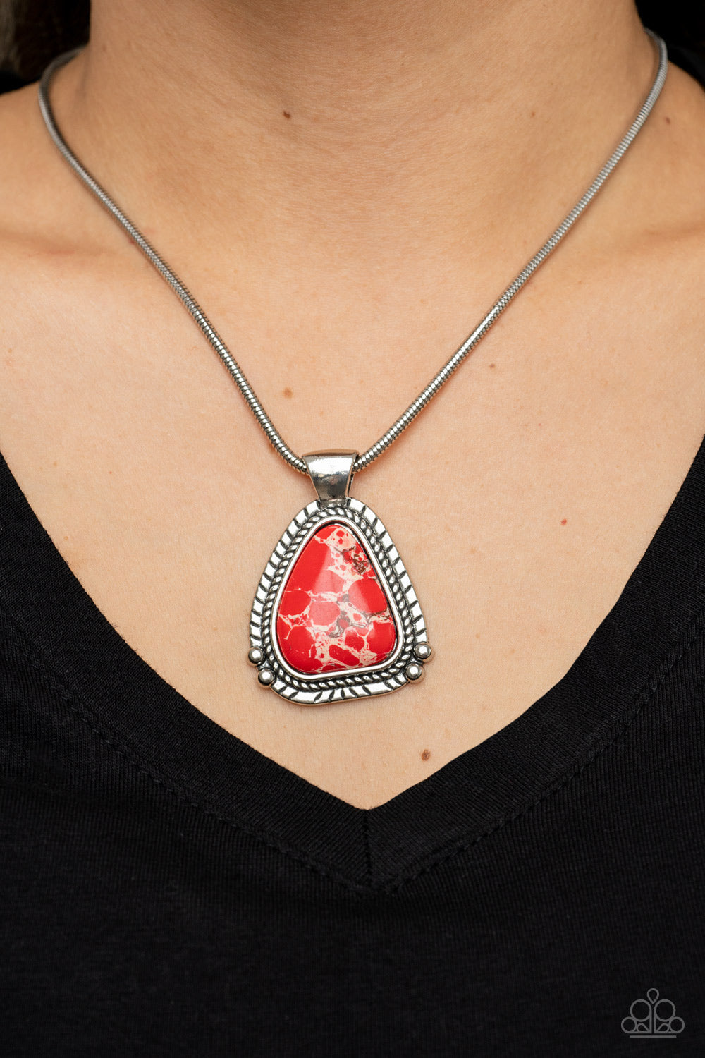 Paparazzi Necklaces - Artisan Adventure - Red