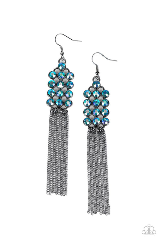 Paparazzi Earrings - Tasteful Tassel - Multi