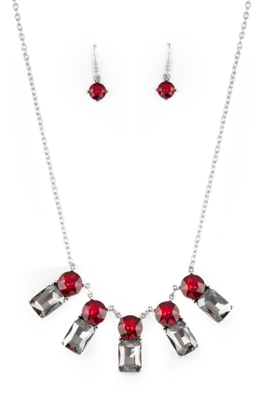 Paparazzi Necklaces - Celestial Royal - Red