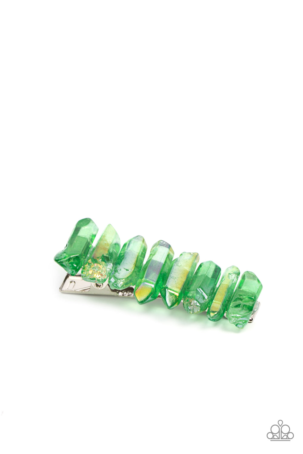 Paparazzi Hair Accessories - Crystal Caves - Green