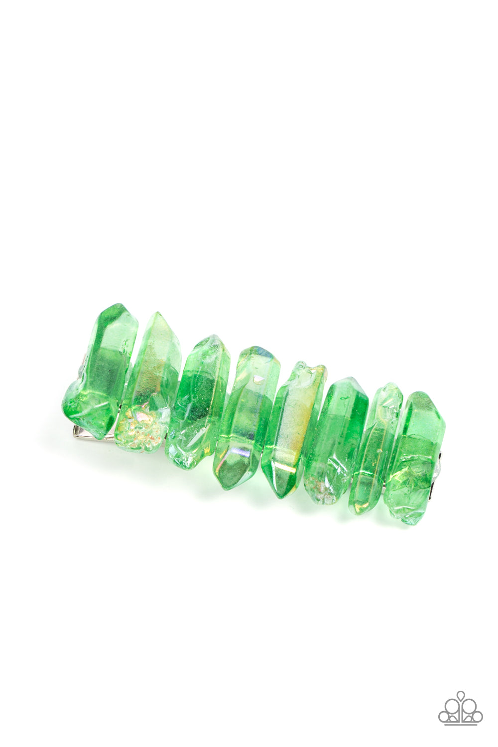 Paparazzi Hair Accessories - Crystal Caves - Green