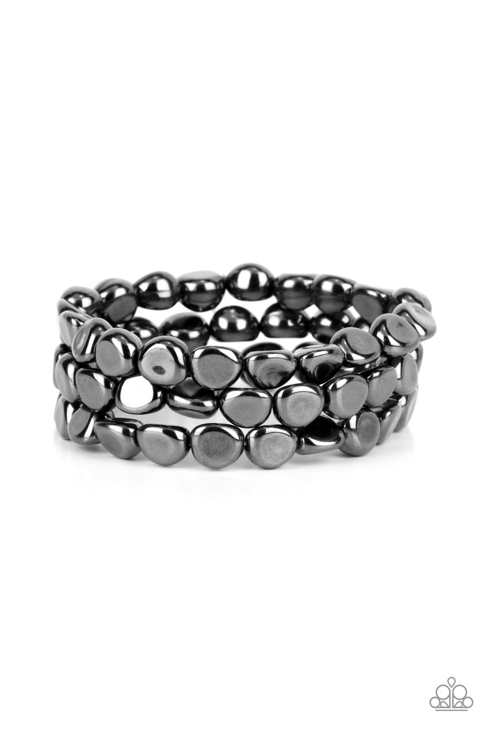 Paparazzi Bracelets - Haute Stone - Black