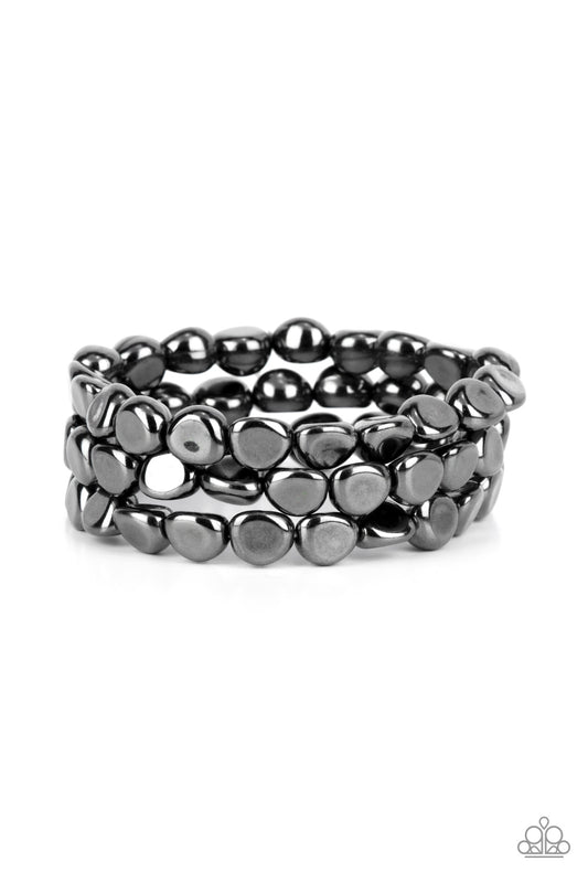 Paparazzi Bracelets - Haute Stone - Black