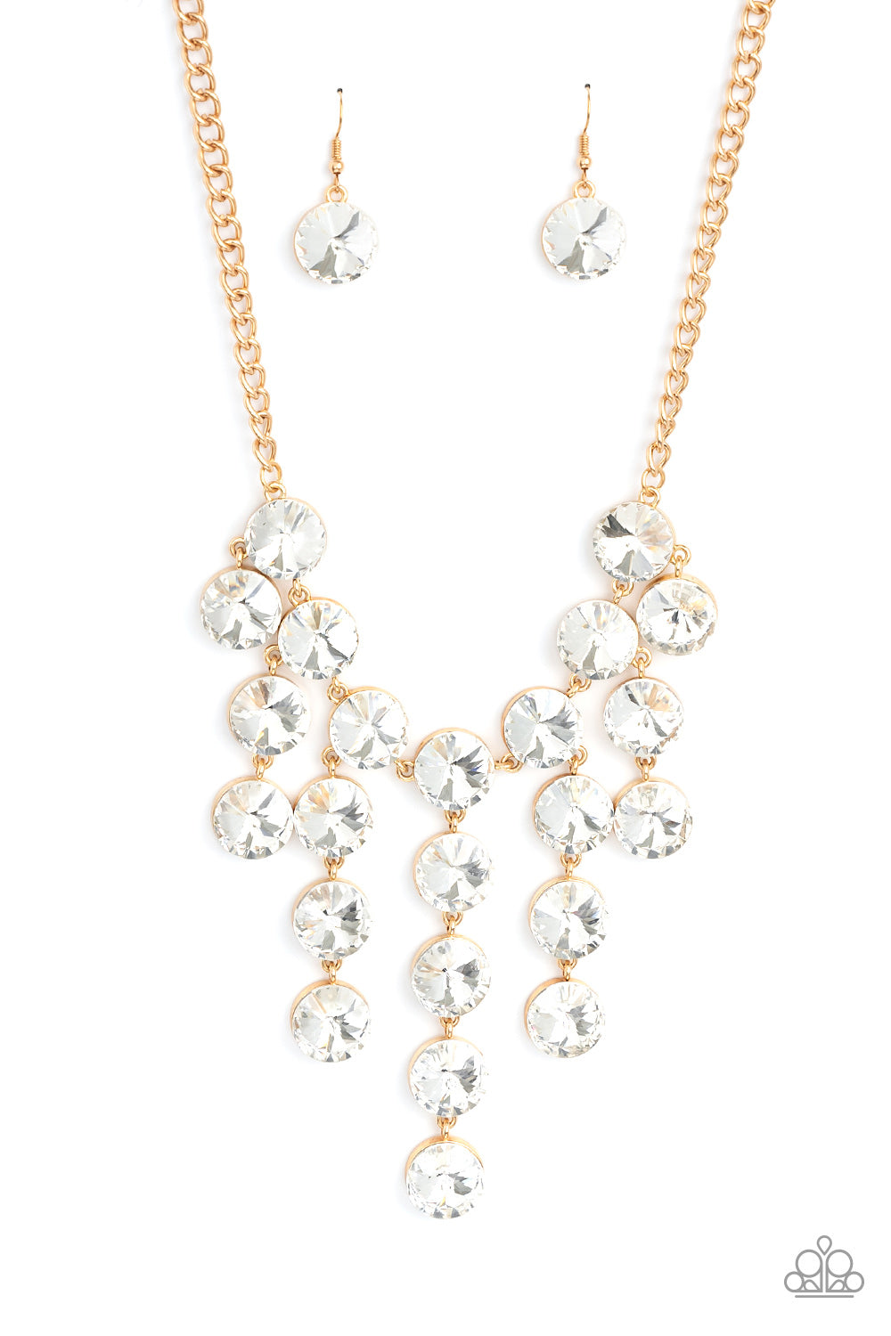 Paparazzi Necklaces - Spotlight Stunner - Gold