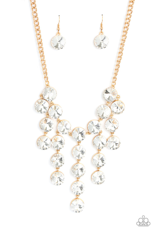Paparazzi Necklaces - Spotlight Stunner - Gold