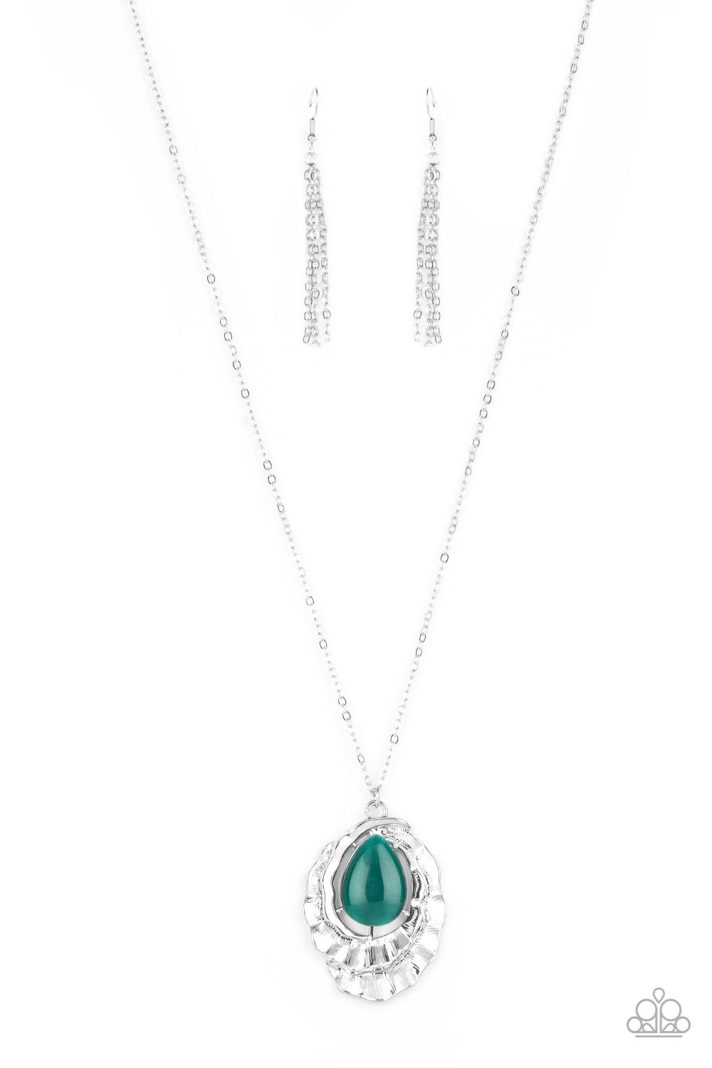 Paparazzi Necklaces - Titanic Trinket - Green