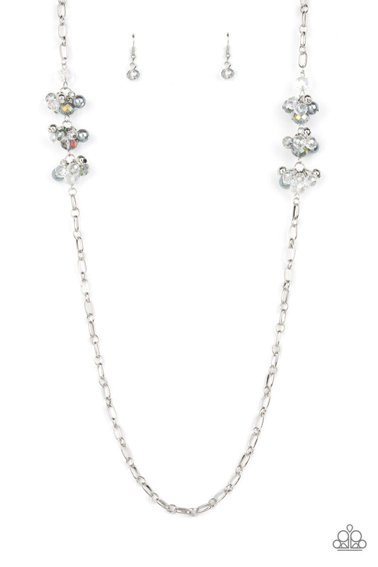 Paparazzi Necklaces - Poshly Parisian - Silver