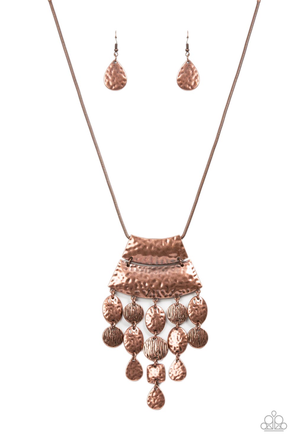 Paparazzi Necklaces - Totem Trek - Copper