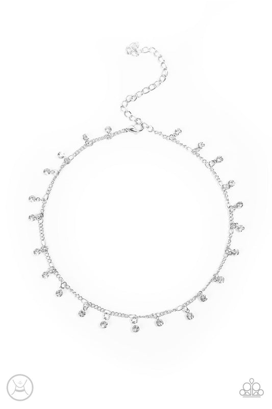 Paparazzi Necklaces - Bringing Sparkle Back - White