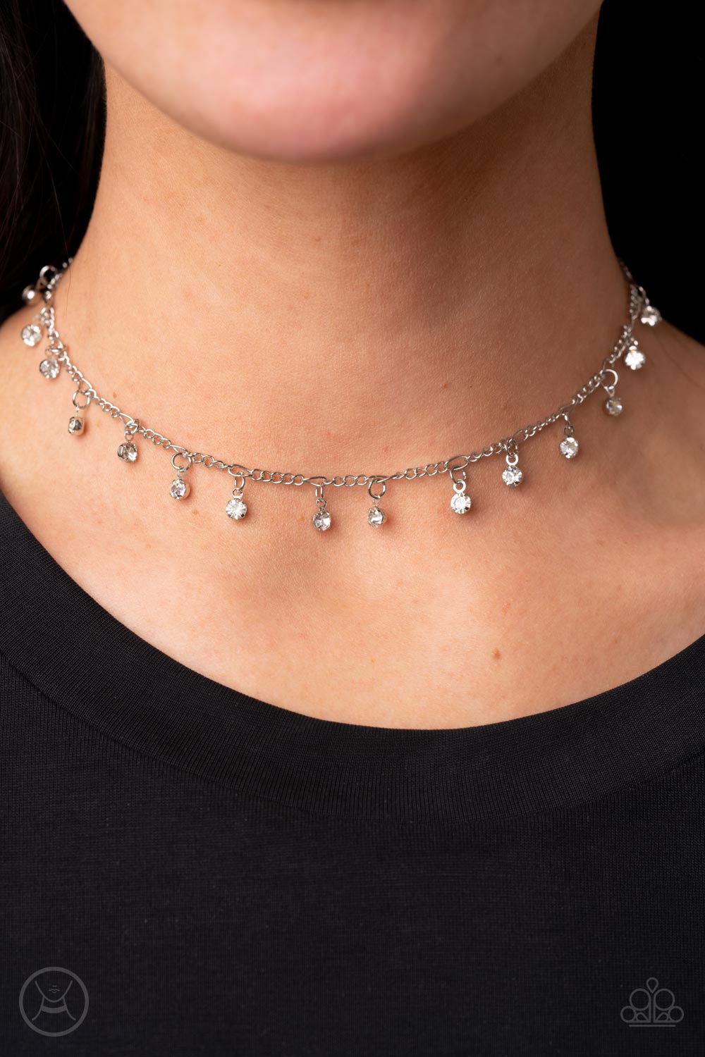 Paparazzi Necklaces - Bringing Sparkle Back - White