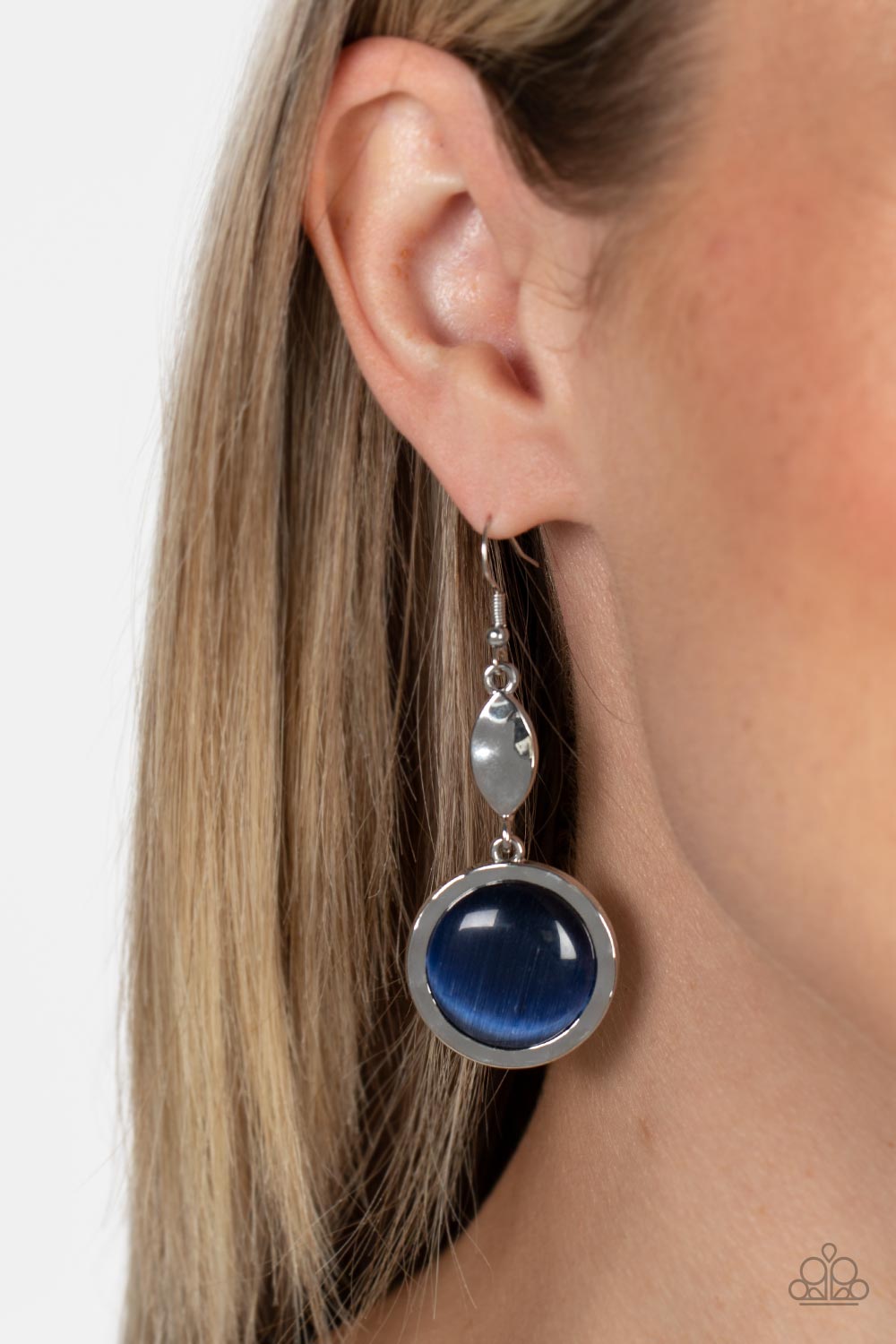 Paparazzi Earrings - Magically Magnificent - Blue
