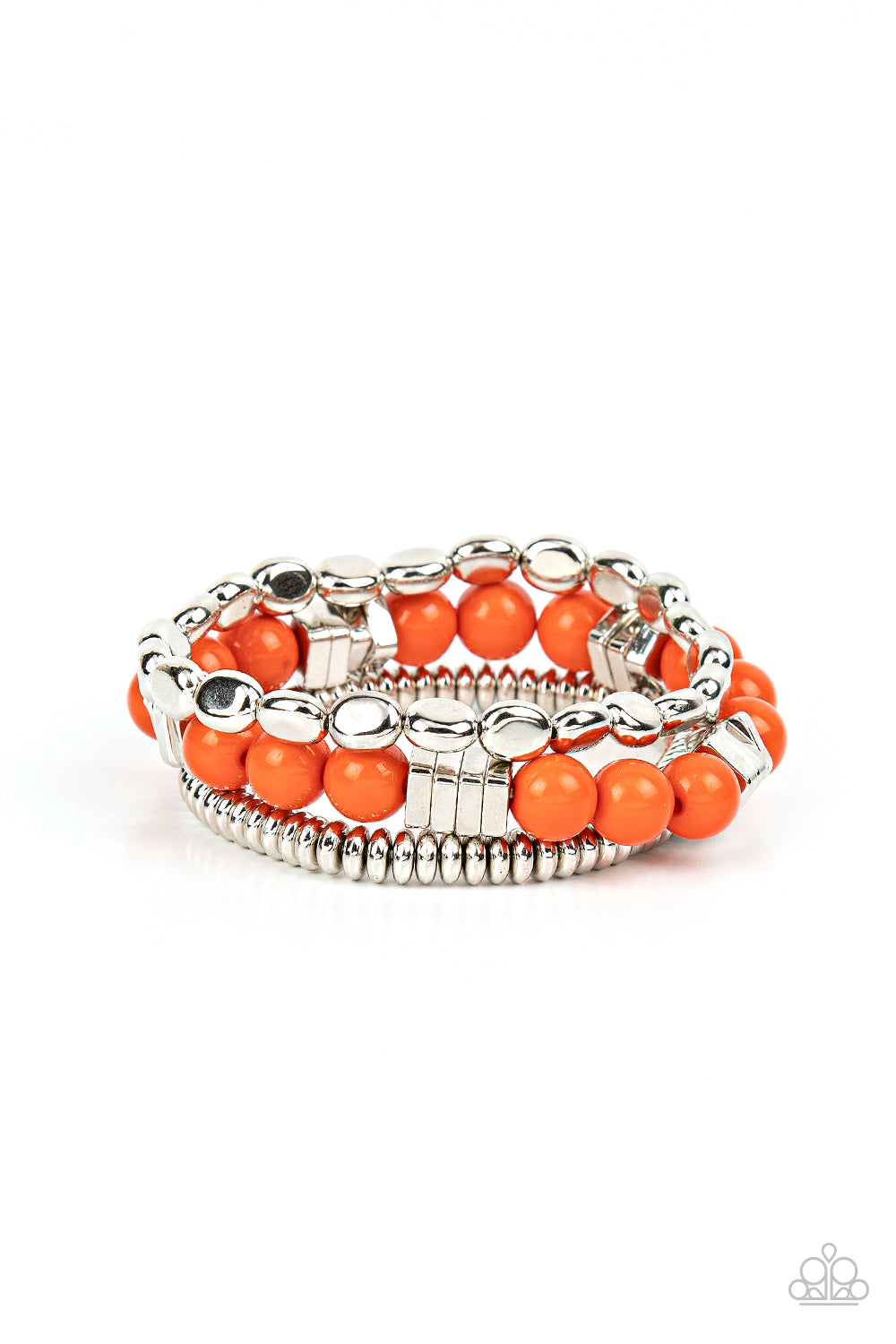 Paparazzi Bracelets - Tour de Tourist - Orange