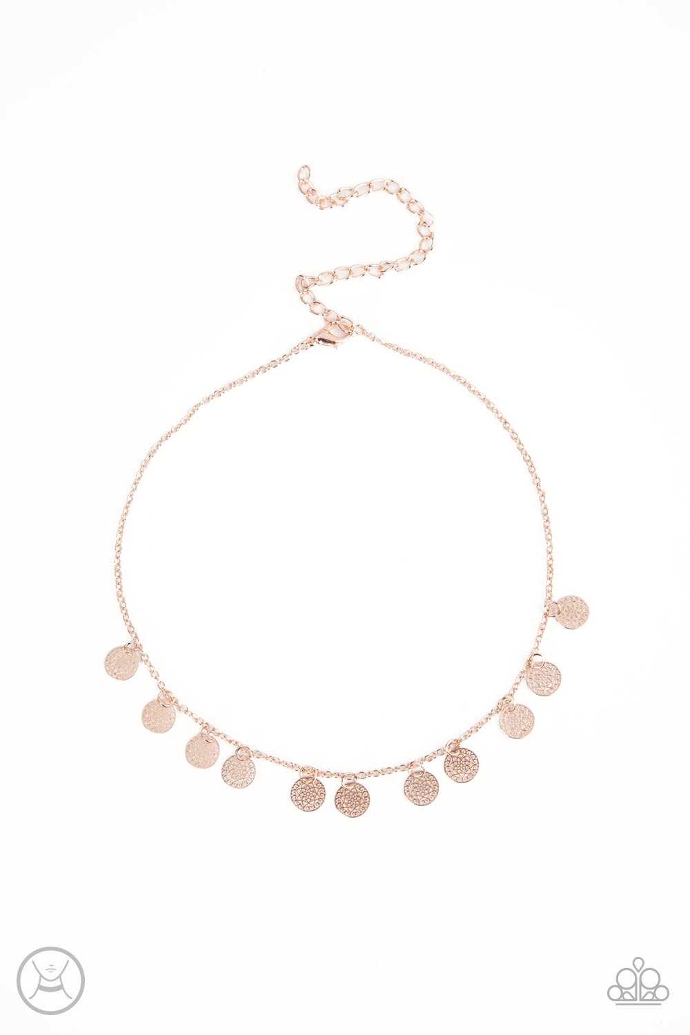 Paparazzi Necklaces - On My Chime - Rose Gold