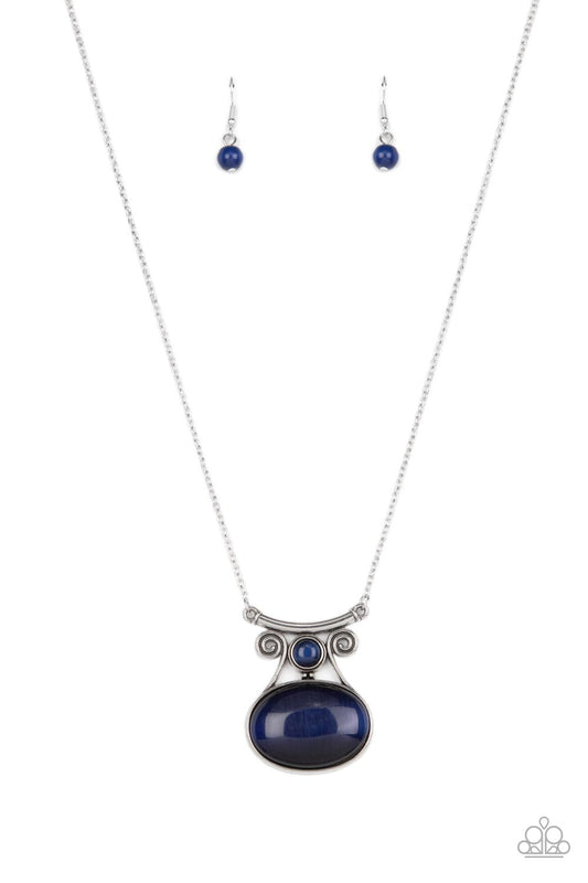 Paparazzi Necklaces - One Daydream at a Time - Blue