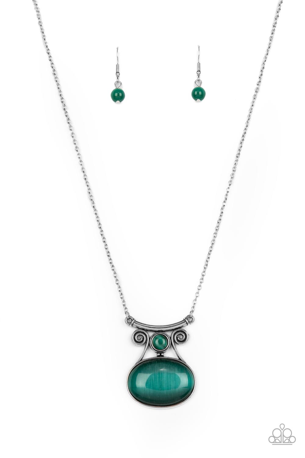 Paparazzi Necklaces - One Daydream At A Time - Green
