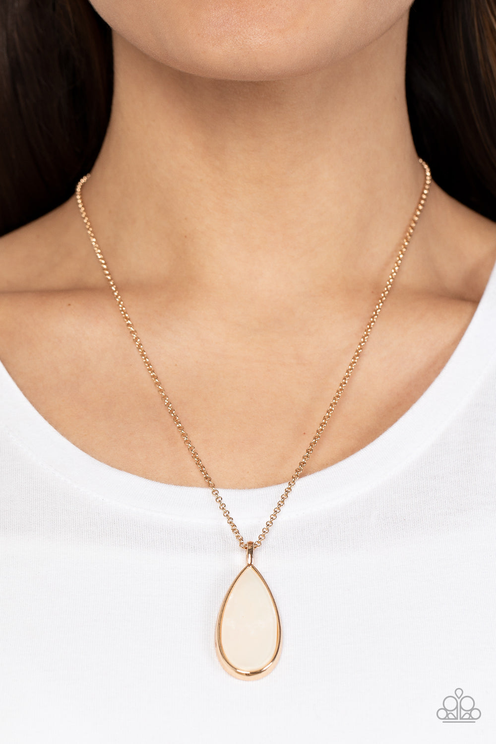 Paparazzi Necklaces - Yacht Ready - Gold