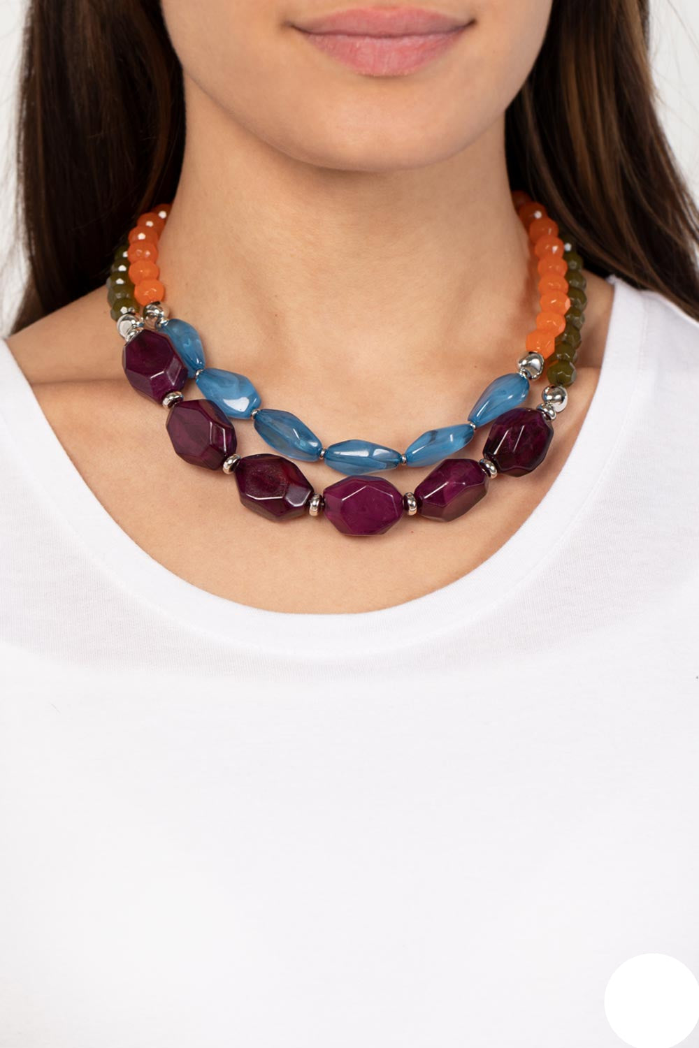 Paparazzi Necklaces - Tropical Trove - Purple