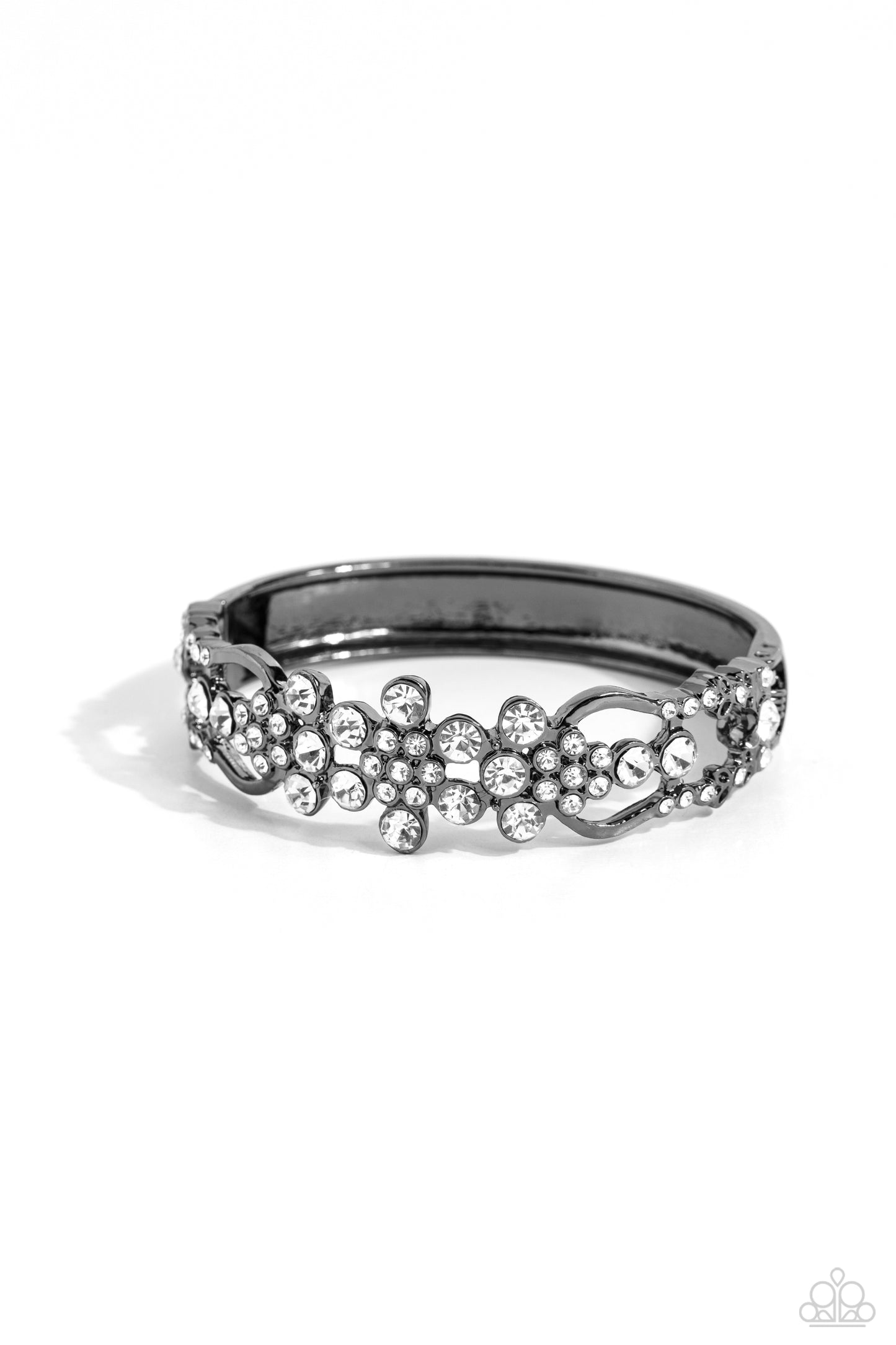 Paparazzi Bracelets - Cheers to the Future Mrs. - Black