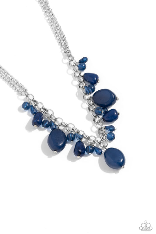 Paparazzi Necklaces - Venetian Vacation - Blue