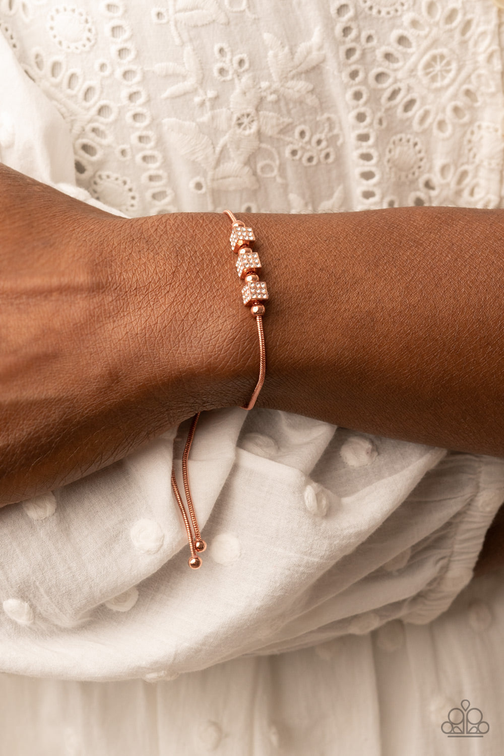Paparazzi Bracelets - Roll Out the Radiance - Copper
