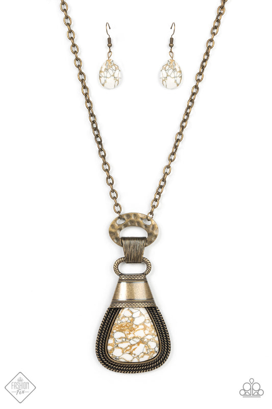 Paparazzi Necklaces - Rodeo Royale - Brass